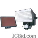 JCBid.com online auction Maxsa-innovations-40226-solar-powered-80-led-motion-activated-outdoor-security-floodlight-black