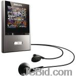 JCBid.com online auction Philips-sa3vbe08k37-18-gogear-viibe-mp3-player-with-fullsoundtm-safesound-8-gb