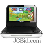 JCBid.com online auction Philips-pd70337-7-portable-lcd-dvd-player-with-game-cd-game-pad