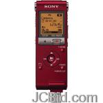 JCBid.com online auction Sony-icdux512red-2-gb-digital-voice-recorder-with-sliding-usb-red
