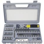 JCBid.com online auction Shop-tek-34222-53-pc-ratchet-sd-bit-socket-set