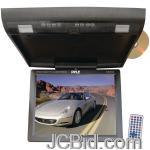 JCBid.com online auction Pyle-plrd153if-151-flip-down-monitor-with-built-in-dvdsecure-digital-cardusb-player-wireless-fm-modulatorir-transmitter