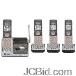 JCBid.com online auction Att-attcl82401-dect-60-four-handset-cordless-phone-with-caller-id