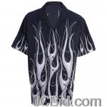 JCBid.com online auction 6-pc-poly-blk-shirt-grey-flame