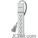 JCBid.com online auction Belkin-be106000-06-cm-6-outlet-commercial-surge-protector