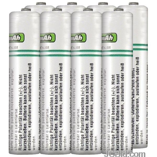 JCBid.com IGO-AC05101-0001-RECHARGEABLE-ALKALINE-BATTERIES-AAA-8-PK