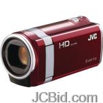 JCBid.com online auction Jvc-gzhm450rus-15-megapixel-1080p-high-definition-everio-gzhm450-digital-video-camera-red