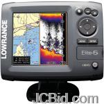 JCBid.com online auction Lowrance-000-00104-001-elite-5-base-us-fishfinderchartplotter