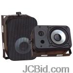 JCBid.com online auction Pyle-pdwr40b-525-indooroutdoor-waterproof-speakers-black