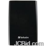 JCBid.com online auction Verbatim-97397-store-n-go-super-speed-usb-30-portable-hard-drive-500gb