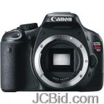 JCBid.com online auction Canon-4462b001-180-megapixel-eos-digital-rebel-t2i-camera-body-only