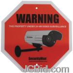 JCBid.com online auction Securityman-sign2pk-en-surveillance-warning-sign-pack