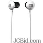 JCBid.com online auction Maxell-190554-mmebw-mms-earbuds-white