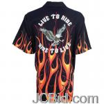 JCBid.com online auction 6-pc-blk-shirt-orange-fl-eagle