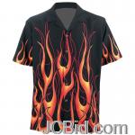 JCBid.com online auction 6-pc-polyester-shirt-flame