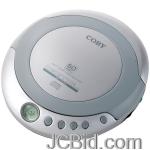 JCBid.com online auction Coby-cxcd329svr-slim-personal-cd-player
