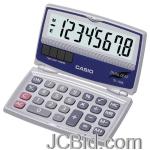JCBid.com online auction Casio-sl-100l-solar-calculator-with-folding-hard-case