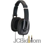JCBid.com online auction Jvc-ham750-black-carbon-integrated-dj-headphones