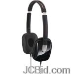 JCBid.com online auction Jvc-has650-black-carbon-integrated-lightweight-headphones