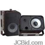 JCBid.com online auction Pyle-pdwr50b-65-indooroutdoor-waterproof-speakers-black