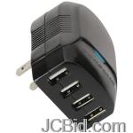 JCBid.com online auction Scosche-qusbh-revive-iv-4-port-usb-home-charger