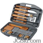 JCBid.com online auction Chefs-basics-select-hw5231-18-piece-bbq-set-in-blow-mould-case