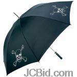 JCBid.com online auction 60-blk-umbrella-wskull-logo