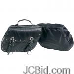 JCBid.com online auction 2pc-buffalo-leather-moto-bag