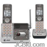 JCBid.com online auction Att-attcl82201-dect-60-cordless-phone-with-caller-id-two-handset
