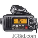 JCBid.com online auction Icom-m412-12-fixed-mount-25w-vhf-marine-radio-with-class-d-dsc-white