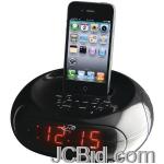 JCBid.com online auction Ilive-icp131b-iphone-pll-fm-alarm-clock-radio