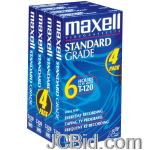 JCBid.com online auction Maxell-214006214049-standard-quality-vhs-video-tapes-6-hours-4-pk