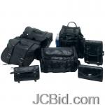 JCBid.com online auction 7pc-leather-motorcycle-luggage