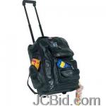 JCBid.com online auction Leather-rolling-back-pack-embassy-italian-stone-design-genuine-leather-backpackcart