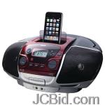 JCBid.com online auction Rca-rcd175i-portable-cd-boom-box-with-ipod-dock
