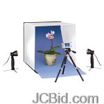 JCBid.com online auction Sunpak-620-ebox-ebox-portable-studio-with-tripod-lights