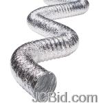 JCBid.com online auction Deflecto-fm0450-aluminum-flex-ducting-50-ft