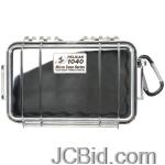 JCBid.com online auction Pelican-1040-025-100-micro-case-raven-with-easy-open-latch-black