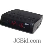 JCBid.com online auction Rca-rc100-single-wake-clock-radio