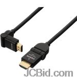 JCBid.com online auction Sony-dlche20h-high-speed-hdmitm-cable-with-horizontal-swivel-7-ft