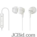 JCBid.com online auction Sony-drex12ipwhi-ex-earbuds-with-ipod-remote-white