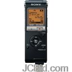 JCBid.com online auction Sony-icdux512blk-2-gb-digital-voice-recorder-with-sliding-usb-black