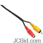 JCBid.com online auction Clover-ca100y-extension-cable-100-ft-1-rca-jack-1-dc-jack