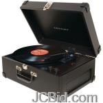 JCBid.com online auction Crosley-radio-cr49-bk-traveler-turntable-black