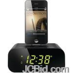 JCBid.com online auction Philips-aj3270d37-ipodriphoner-alarm-clock-dock