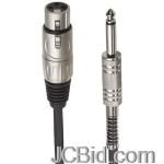 JCBid.com online auction Audio-technica-at8311-25-xlrf-microphone-cable-25-ft