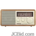 JCBid.com online auction Sangean-wr11-wood-cabinet-amfm-table-top-radio