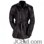 JCBid.com online auction Ladies-stone-leather-jacket-m-giovanni-navarre-italian-stone-design-ladies-genuine-leather-jacket