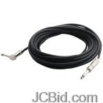 JCBid.com online auction Pyle-pro-pcbl4f25-gauge-14-male-to-right-angle-14-male-phono-instrumentamp-cable-25-ft