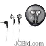 JCBid.com online auction Sony-mdre828lpslv-lightweight-earbuds